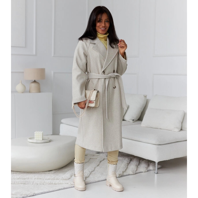 Bottines beiges avec matelassage décoratif Brembo 1