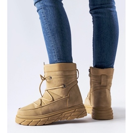 Bottes de neige Jamison isolées beige mat 1