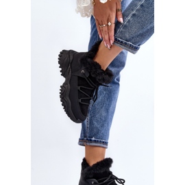 Bottes Trappeuses Pour Femmes Avec Fourrure Noir Cresandi le noir 4