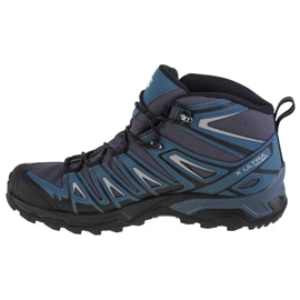 Chaussures Salomon X Ultra Pioneer Mid Gtx M 471964 bleu 1