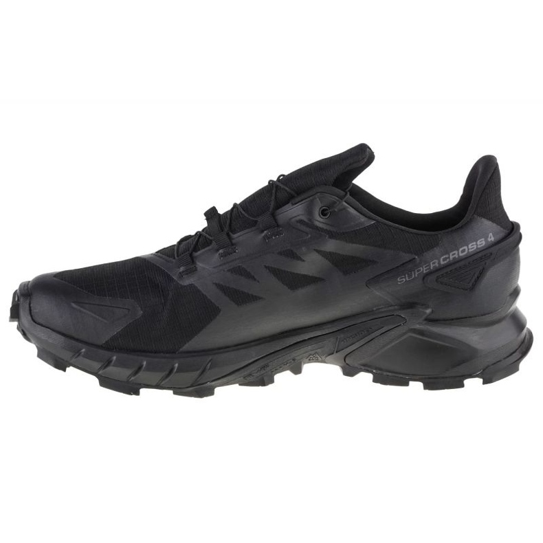 Chaussures de course Salomon Supercross 4 Gtx M 417316 noir 1
