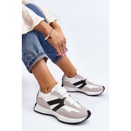 Chaussures de sport femme gris Chloette 2