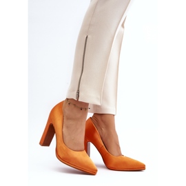 Escarpins à talons hauts Piatti orange 2 Escarpins à talons hauts Piatti orange 2