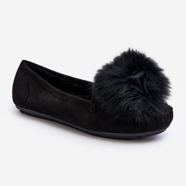 Mocassins Femme Avec Fourrure Noir Novas le noir 1 Mocassins Femme Avec Fourrure Noir Novas le noir 1