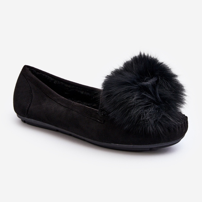 Mocassins Femme Avec Fourrure Noir Novas le noir 1 Mocassins Femme Avec Fourrure Noir Novas le noir 1
