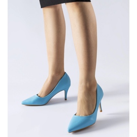 Talons hauts Dominguez bleus 1