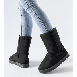 Bottes de neige Ireneo classiques isolées noires 1