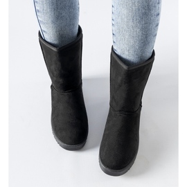 Bottes de neige Ireneo classiques isolées noires le noir 2