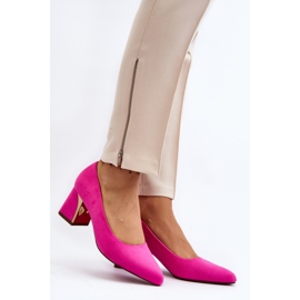 Escarpins à talons hauts fuchsia Selloria rose 2