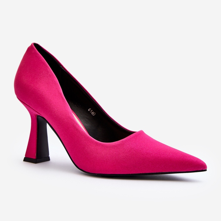 Talons hauts classiques à bout pointu Fuchsia Delimena rose 2