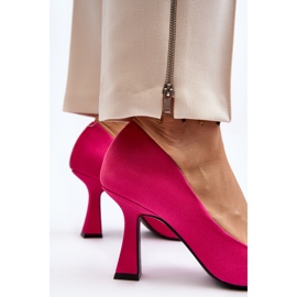 Talons hauts classiques à bout pointu Fuchsia Delimena rose 6