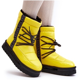 Bottes De Neige Femme Avec Fixation Jaune Lilar 12