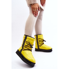 Bottes De Neige Femme Avec Fixation Jaune Lilar 7