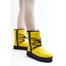 Bottes De Neige Femme Avec Fixation Jaune Lilar 8