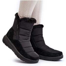 Bottes De Neige Femme Avec Fourrure Noir Primose le noir 8