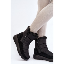 Bottes De Neige Femme Avec Fourrure Noir Primose le noir 3
