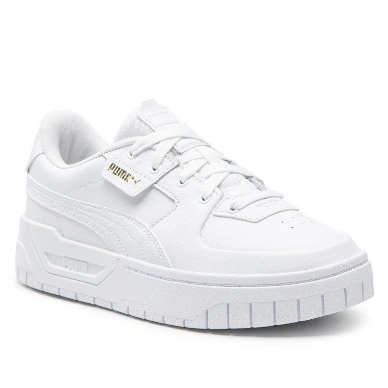 Puma Cali Dream cuir W chaussures 383157-01 blanche 1