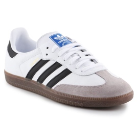 Chaussures de style de vie Adidas Samba Og M B75806 blanche 1