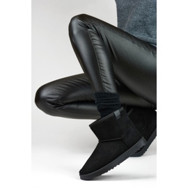 Bottes de neige classiques noires, bottes d'hiver isolées pour femmes le noir 1