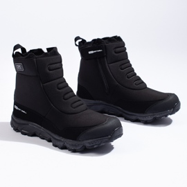 Chaussures de trekking pour hommes avec une fermeture éclair DK le noir 1 Chaussures de trekking pour hommes avec une fermeture éclair DK le noir 1