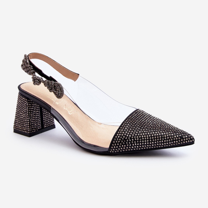 Escarpins élégants à bout pointu D&amp;A MR91292-1 Noir le noir 2