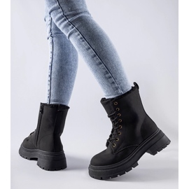Bottes Tadasuni isolées noires le noir 2