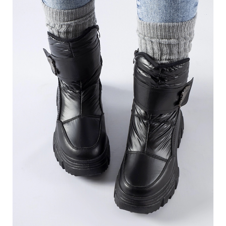 Bottes de neige Mejia isolées noires le noir 1