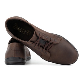 Polbut Chaussures homme en cuir 320 marron foncé brun 3