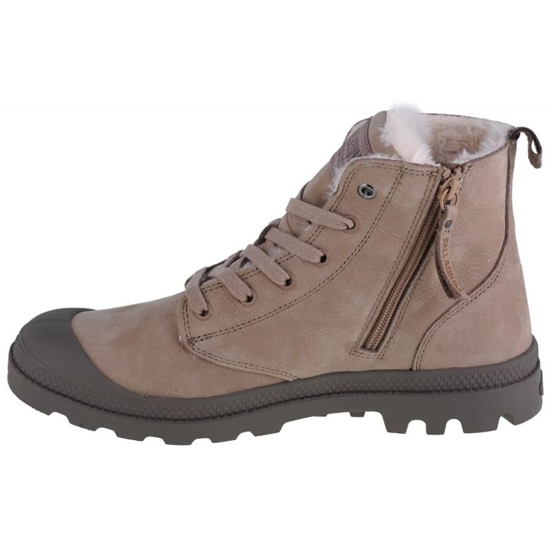 Chaussures Palladium Pampa Hi Zip Wl M 05982-297-M beige 1