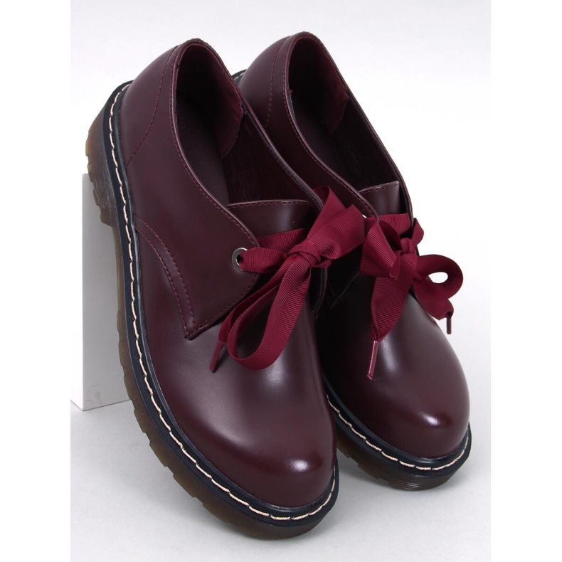 Bottes Bovver Mocassins Sherone Wine Red rouge 1