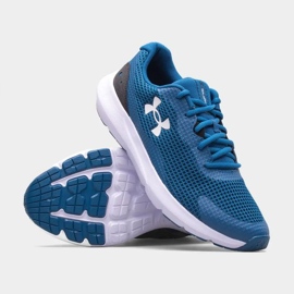 Chaussures Under Armour Surge 3 M 3024883-405 bleu 1