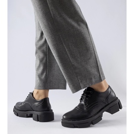 Chaussures à lacets noires Piazzetta 1