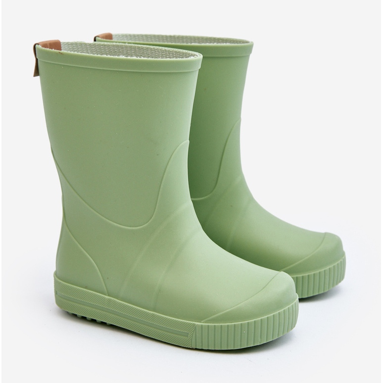 Lemigo Bottines en caoutchouc enfant Wave Gokids 979 Menthe vert 1