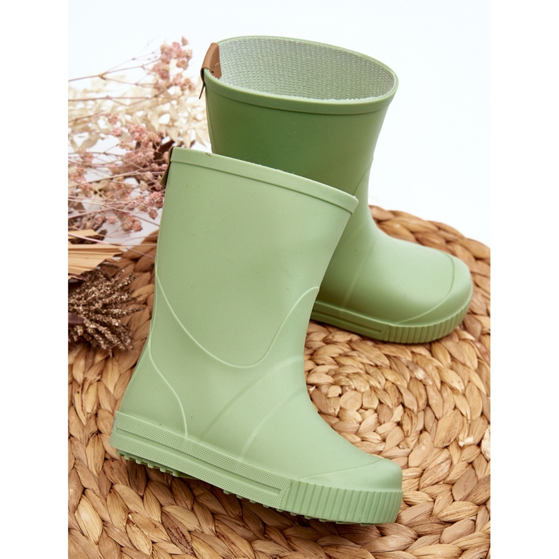 Lemigo Bottines en caoutchouc enfant Wave Gokids 979 Menthe vert 2