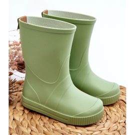 Lemigo Bottines en caoutchouc enfant Wave Gokids 979 Menthe vert 3