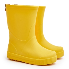 Lemigo Bottines en caoutchouc enfant Wave Gokids 979 Jaune 6