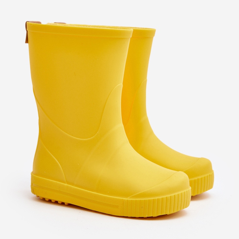 Lemigo Bottines en caoutchouc enfant Wave Gokids 979 Jaune 1