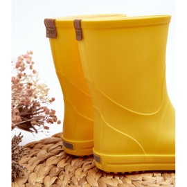 Lemigo Bottines en caoutchouc enfant Wave Gokids 979 Jaune 5