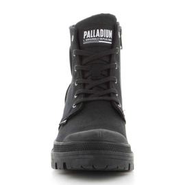 Chaussures Palladium Pallabase Twill W 96907-008-M le noir 1 Chaussures Palladium Pallabase Twill W 96907-008-M le noir 1