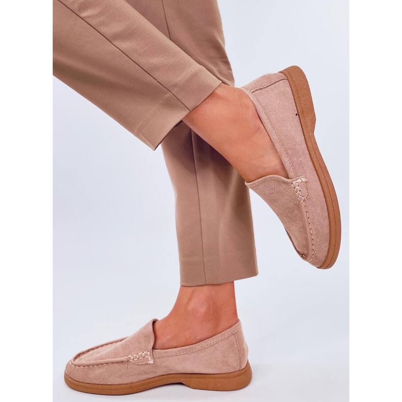 Mocassins souples femme Justt Beige 2 Mocassins souples femme Justt Beige 2