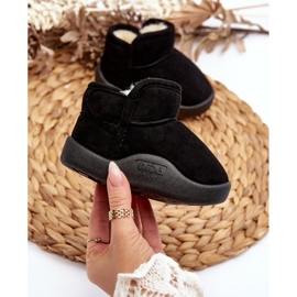 Bottes de neige enfant Benigna noires avec doublure en fourrure 2