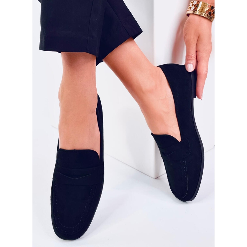 Mocassins femme Dorry Black noir 1