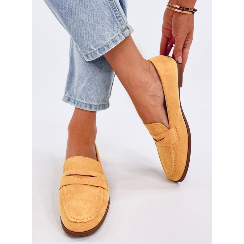 Mocassins femme Dorry Jaune 1