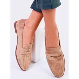 Mocassins femme Dorry Kaki beige 1 Mocassins femme Dorry Kaki beige 1