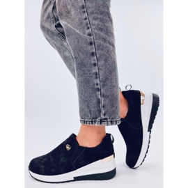 Hense Chaussures compensées noires le noir 1