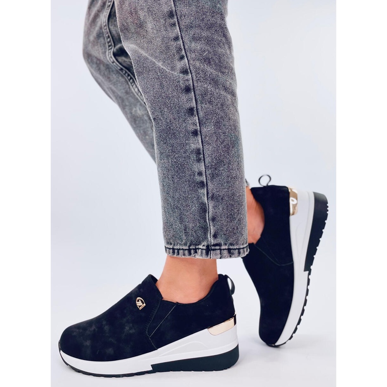 Hense Chaussures compensées noires 1