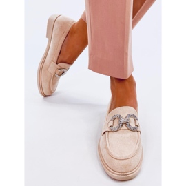 Mocassins classiques en daim Daimer Beige 1