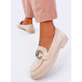 Mocassins classiques en daim Daimer Beige 3