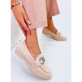 Mocassins classiques en daim Daimer Beige 4