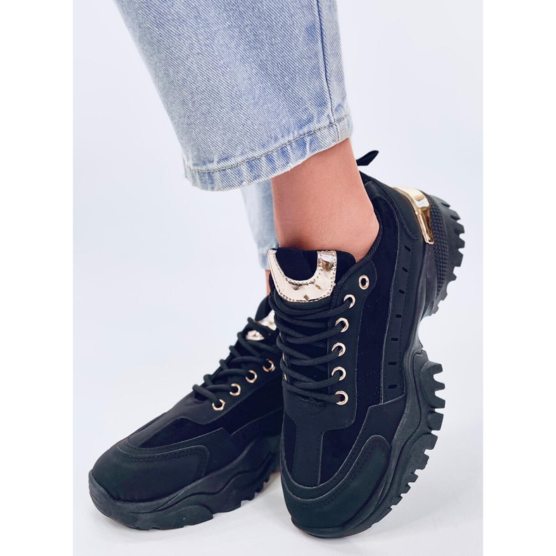 Jankei Chaussures de sport femme noires 2